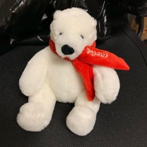 Coca Cola icon bear toy